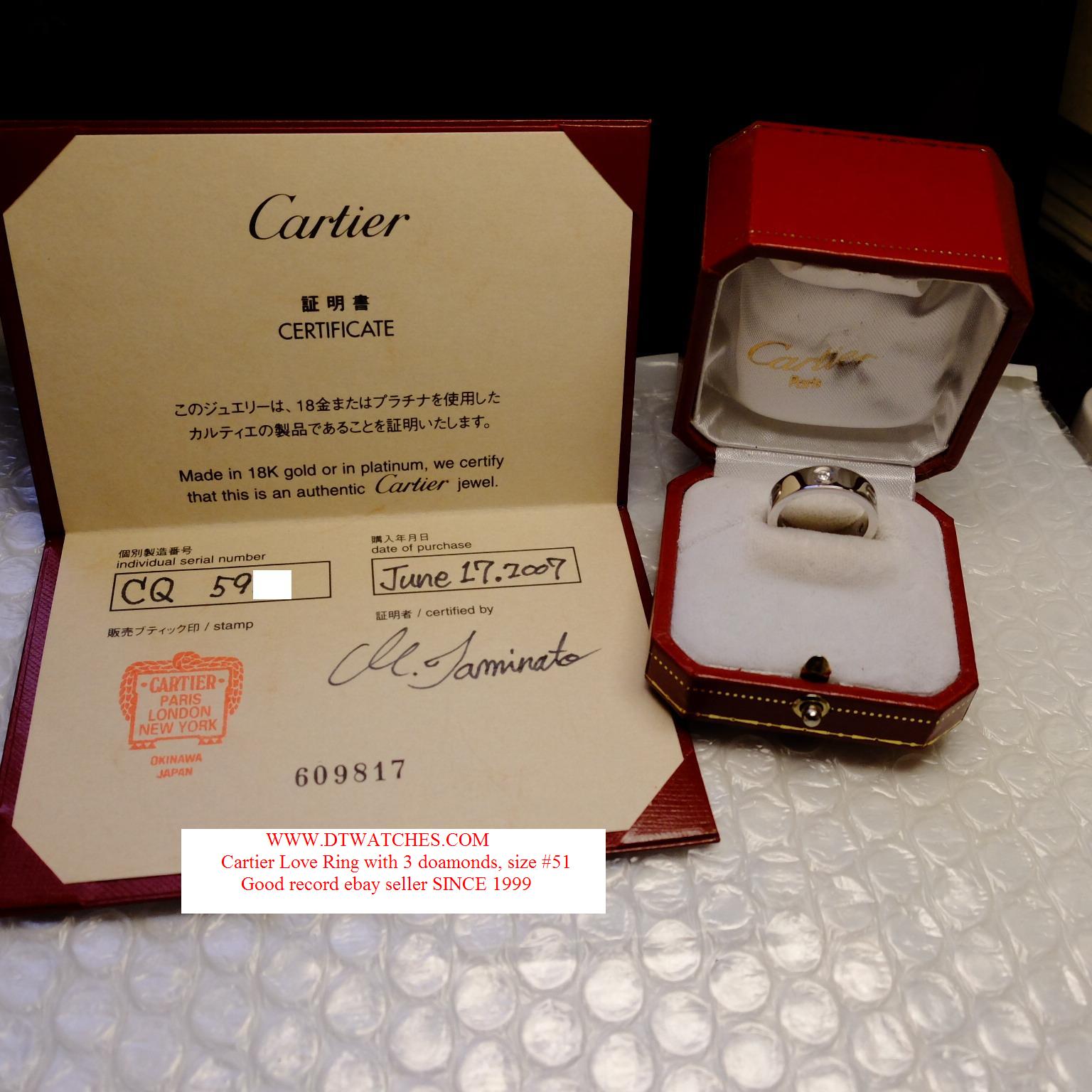 cartier ring price japan